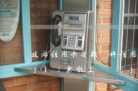 旅游信用卡逾期-件信用卡逾期買了飛機(jī)票能上飛機(jī)嗎