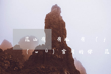 昆山有沒有比較有經(jīng)驗打勞務(wù)官司的律師(昆山的勞務(wù)派遣公司)