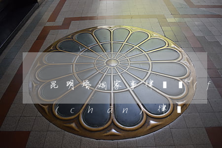昆明婚姻家事律師費(fèi)用(昆明房產(chǎn)律師)