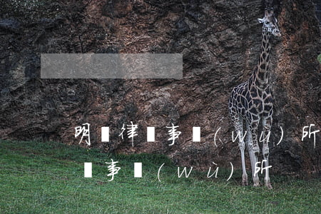 明倫律師事務(wù)所靠譜嗎(上海明倫律師事務(wù)所)