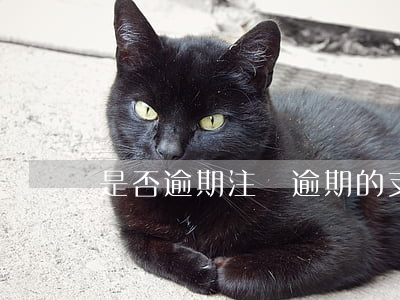 是否逾期注銷（逾期的支付注銷）