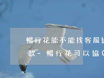 暢行花能不能找客服協(xié)商延遲還款-暢行花可以協(xié)商延期還款嗎