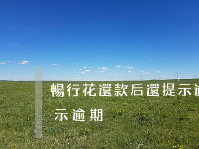 暢行花還款后還提示逾期(暢行花還款后還提示逾期)