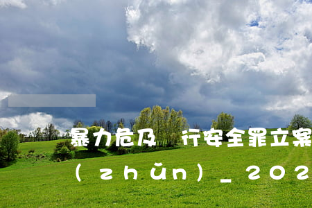 暴力危及飛行安全罪立案標(biāo)準(zhǔn)_2021暴力危及飛行安全罪量刑標(biāo)準(zhǔn)和認(rèn)定構(gòu)成要件