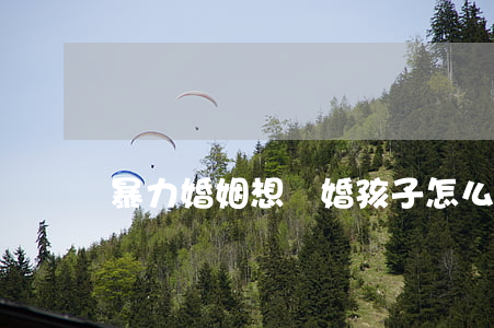 暴力婚姻想離婚孩子怎么辦