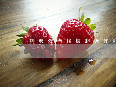 替老公借钱被起诉咋办(帮老公借钱)