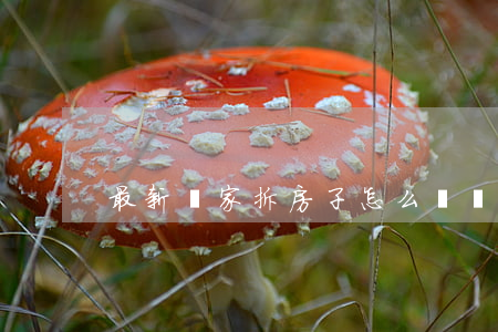 最新國家拆房子怎么賠償(拆房賠償新政策)