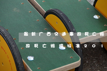 最新广西交通事故死亡赔偿标准(广西交通事故死亡赔偿标准2019)