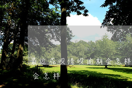 最近花呗借呗逾期会怎样(最近花呗借呗逾期会怎样)