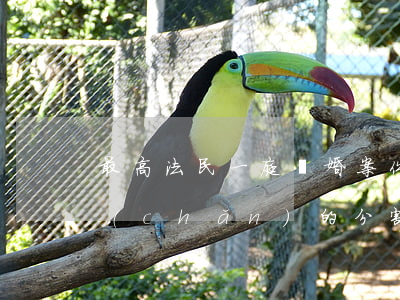 最高法民一庭：離婚案件中有貸款及增值房產(chǎn)的分割方法（附婚姻家庭案件熱點難點35個問答）