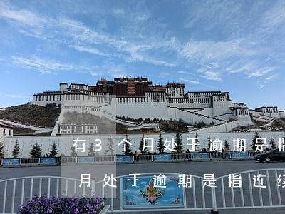 有3个月处于逾期是指连续三次吗-有3个月处于逾期是指连续三次吗为什么