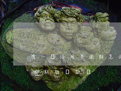 有一條信用卡逾期怎么消除-有一次信用卡逾期能貸款嗎