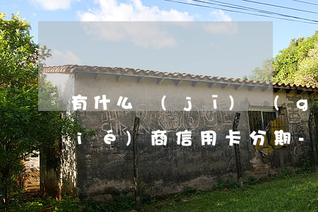 有什么機(jī)構(gòu)可以協(xié)商信用卡分期-有什么機(jī)構(gòu)可以協(xié)商信用卡分期還款