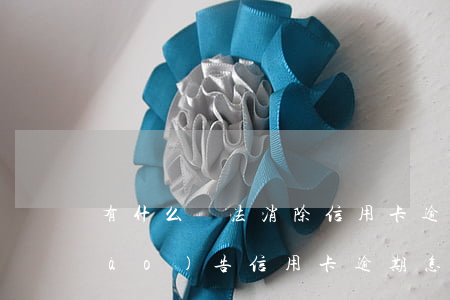 有什么辦法消除信用卡逾期記錄（征信報(bào)告信用卡逾期怎么消除）