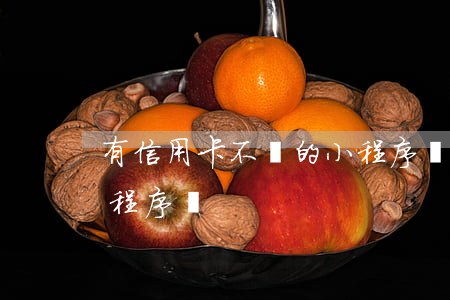 有信用卡不還的小程序嗎(有信用卡不還的小程序嗎)