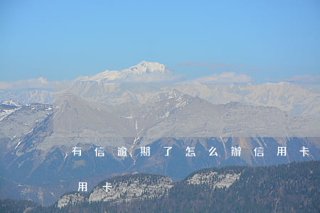 有信逾期了怎么辦信用卡(有過逾期怎么辦信用卡)