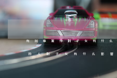 有刑事案件對子女有什么影響(有過刑事案件的人對子女有什么影響)