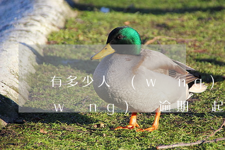 有多少人網(wǎng)貸逾期必起訴(網(wǎng)貸逾期會起訴嗎)