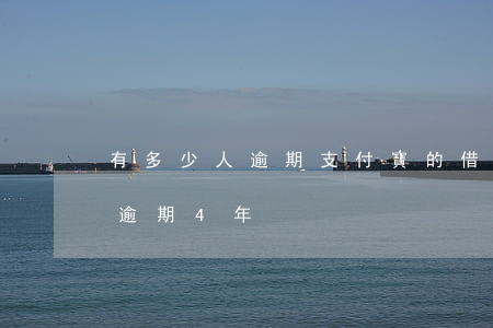 有多少人逾期支付寶的借貸(支付寶借了幾萬逾期4年)