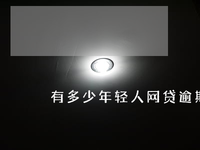 有多少年轻人网贷逾期(有多少年轻人欠网贷)