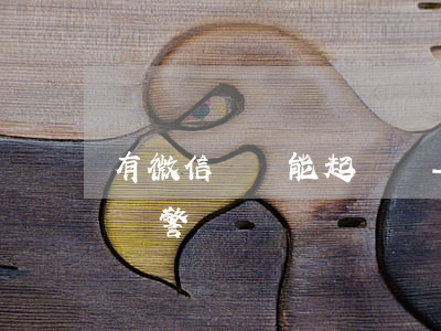 有微信賬單能起訴嗎-微信只有賬單記錄能報警嗎