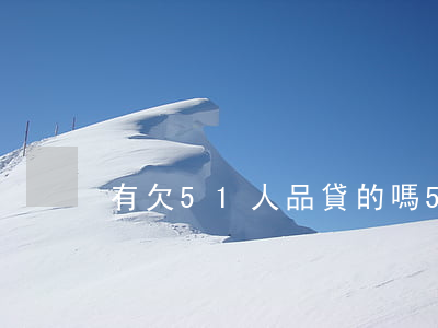 有欠51人品貸的嗎(51人品貸貼吧)