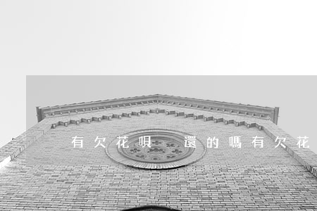 有欠花唄沒還的嗎(有欠花唄沒還的嗎)