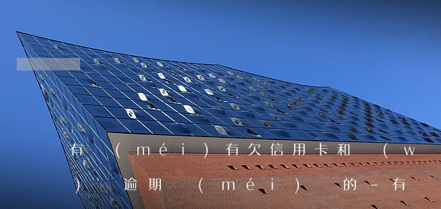 有沒(méi)有欠信用卡和網(wǎng)貸逾期沒(méi)還的-有沒(méi)有欠信用卡和網(wǎng)貸逾期沒(méi)還的人