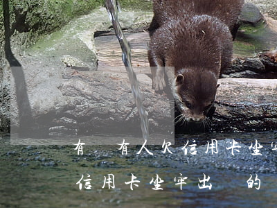 有沒有人欠信用卡坐牢出來的-有沒有人欠信用卡坐牢出來的錢