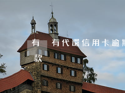 有沒有代還信用卡逾期(什么是信用卡逾期還款)
