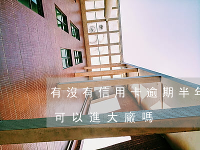 有沒有信用卡逾期半年的（信用卡逾期一年半可以進大廠嗎）