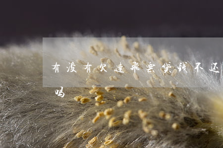 有没有欠达飞云贷钱不还的(达飞云贷不还行吗)