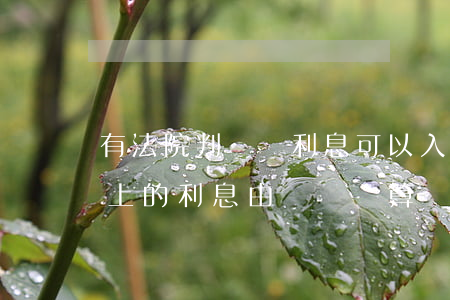 有法院判決書利息可以入成本嗎(法院判決書上的利息由誰來計算)