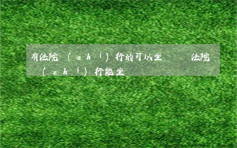有法院執(zhí)行的可以坐飛機嗎(法院執(zhí)行能坐飛機嗎)