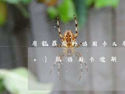有犯罪前科信用卡又有逾期(被刑拘導(dǎo)致信用卡逾期)