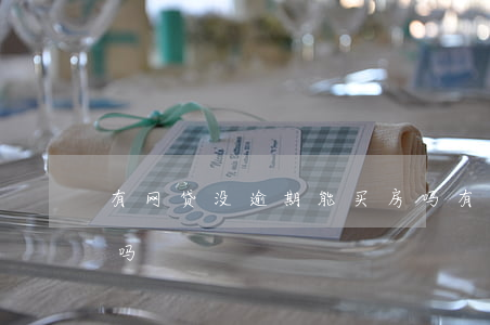 有网贷没逾期能买房吗(有网贷未逾期可买房吗)