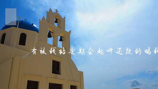 有被钱站逾期会起诉还款的吗(钱站逾期不还)
