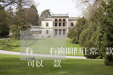 有負債有逾期但正常還款(負債較高,有逾期,還可以貸款嗎)