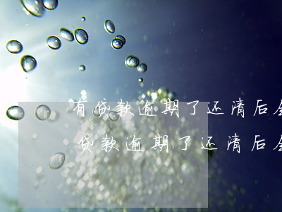 有贷款逾期了还清后会影响考公务员吗?-有贷款逾期了还清后会影响考公务员吗