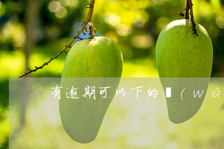有逾期可以下的網(wǎng)貸