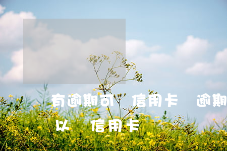 有逾期可辦信用卡嗎（逾期過(guò)的可以辦信用卡嗎）