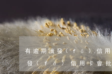 有逾期廣發(fā)信用卡會批嗎(有逾期廣發(fā)信用卡會批嗎)