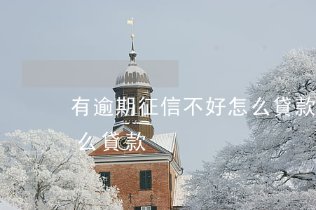 有逾期征信不好怎么貸款(有逾期征信不好怎么貸款)