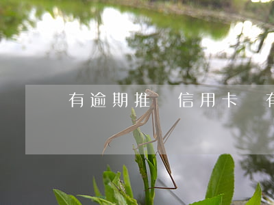 有逾期推銷信用卡嗎 有逾期推銷信用卡嗎