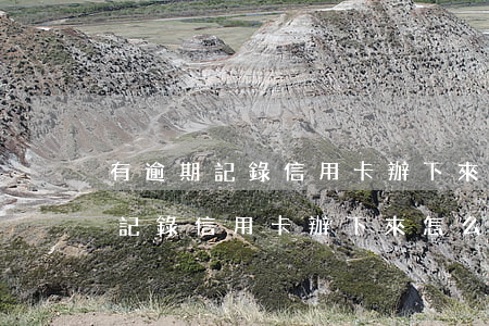 有逾期記錄信用卡辦下來怎么回事-有逾期記錄信用卡辦下來怎么回事啊