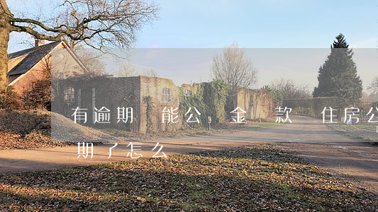 有逾期還能公積金貸款嗎(住房公積金貸款逾期了怎么還)