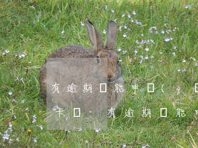 有逾期還能申請(qǐng)別家銀行信用卡嗎-有逾期還能申請(qǐng)別家銀行信用卡嗎知乎