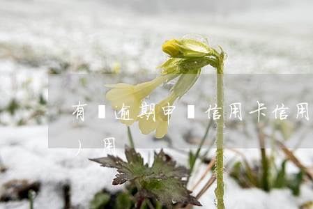 有過逾期申請信用卡（信用卡逾期繼續(xù)用）