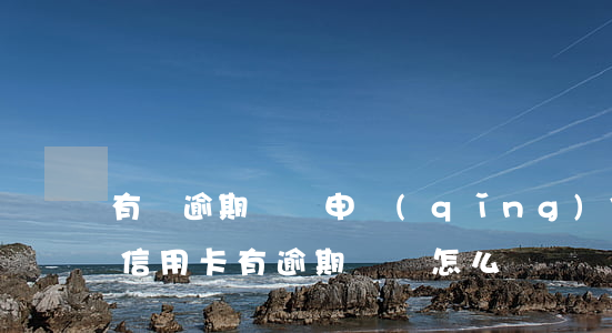 有過逾期記錄申請(qǐng)信用卡-我信用卡有逾期記錄怎么辦