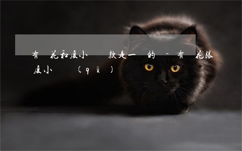 有錢花和度小滿還款是一樣的嗎-有錢花跟度小滿區(qū)別